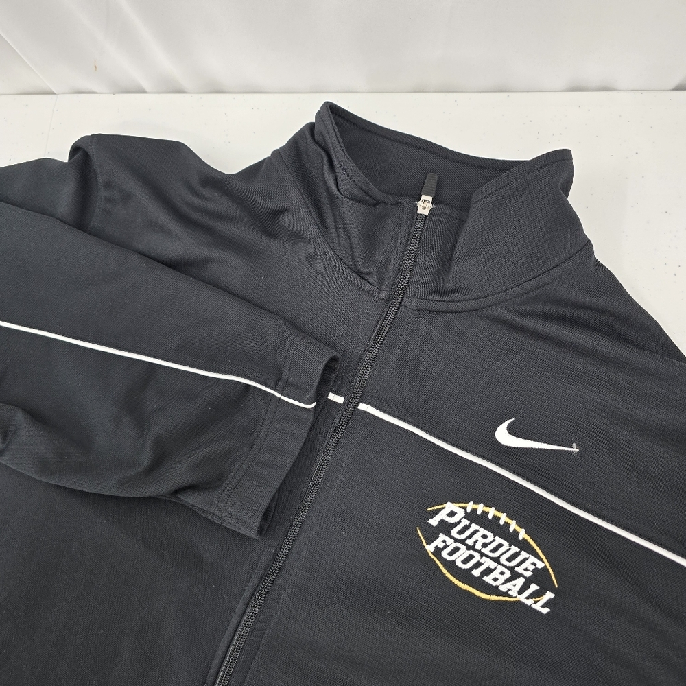 Nike Dri-Fit Academy Track Jacket Men's Size 3XL University Of Purdue Full Zip